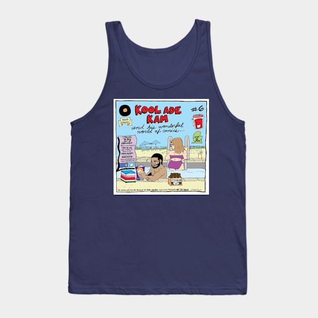 Support Kam Komics:  Kool Ade Kam and his wonderful world of comics... Tank Top by Kam Komics 